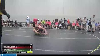 145 lbs Round 2 (4 Team) - Michael Shifflett, Ground Up USA Guyz vs Nicholas DeVol, Raleigh Area Wrestling Tenacious