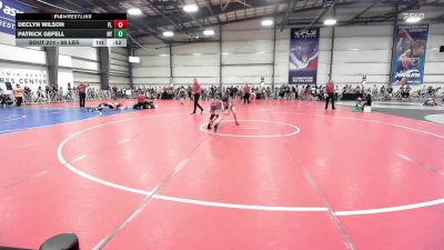 95 lbs Consi Of 32 #1 - Declyn Wilson, FL vs Patrick Gefell, NY