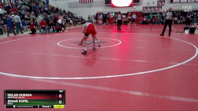 107 lbs Semifinal - Nolan Ourada, Redwood Valley vs Edgar Kopel, BOLD