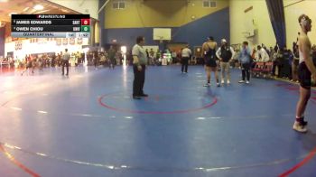 190 lbs Quarterfinal - Owen Chiou, University vs James Edwards, Santiago (Corona)