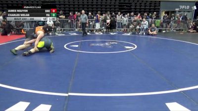 285 lbs Consi-qtrs - James Nguyen, Duncannon vs Charles Welgs, Philadelphia