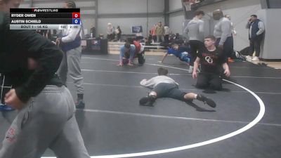 65 kg Champ. Rd Of 16 - Calan Manley, Cowboy Wrestling Club vs Austin Schield, Inland Northwest Wrestling Training Center