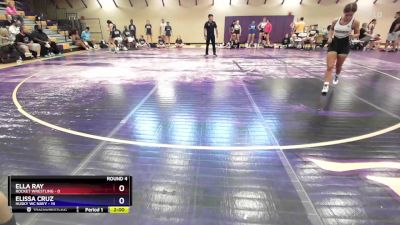 100 lbs Round 4 (10 Team) - Hollie Roberts, Rocket Wrestling vs Bristol Norris, Husky WC Navy