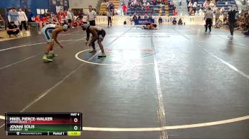 138 lbs Quarterfinals (8 Team) - Mikel Pierce-Walker, Jensen Beach vs Jovani Solis, Somerset