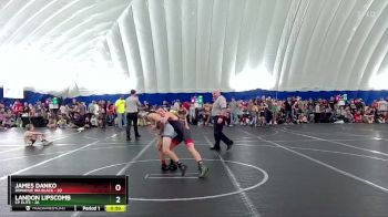 84 lbs Round 3 (8 Team) - James Danko, Donahue WA Black vs Landon Lipscomb, CP Elite