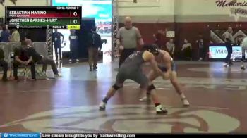 145 lbs Cons. Round 3 - Sebastian Marino, Faith Lutheran vs Jonethen Barnes-Hurt, Carson