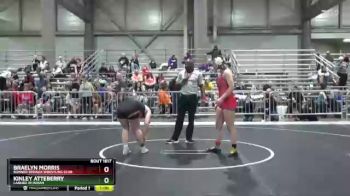 170 lbs Cons. Round 1 - Kinley Atteberry, Larned Jr Indian vs Braelyn Morris, Bonner Springs Wrestling Club