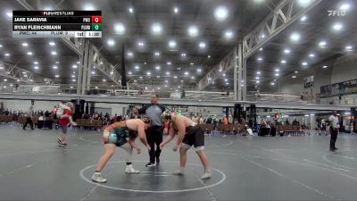 285 lbs Finals (2 Team) - Ryan Fleischmann, The Plumbers vs Jake Saravia, Pirates WC