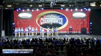 Cheer St. Louis - Majesty [2026 L4 Senior - Small Day 1] 2026 Cheer Power Grand Nationals
