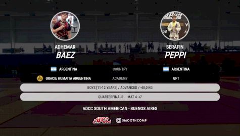 Adhemar Baez vs Serafin Peppi 2025 ADCC South American Championship