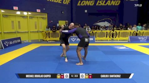 Carlos E Santacruz vs Michael Douglas Casper 2025 Pan IBJJF Jiu-Jitsu No-Gi Championship