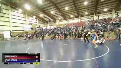 127 lbs Cons. Round 3 - Tassie Hatch, UT vs Kasia Hanks, ID