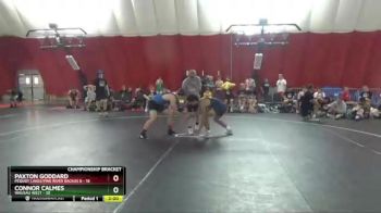 170 lbs Semis & 1st Wb (8 Team) - Connor Calmes, Wausau West vs Paxton Goddard, Pequot Lakes/Pine River Backus B