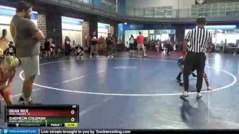 60 lbs Round 1 (10 Team) - Dean Rice, Well Trained vs Daemeon Coleman, Panda Wrestling Academy