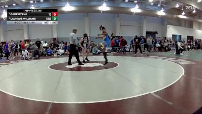 140 lbs Cons. Semi - Gabe Byrne, Team Cobra vs Ladreus Williams, VJMS