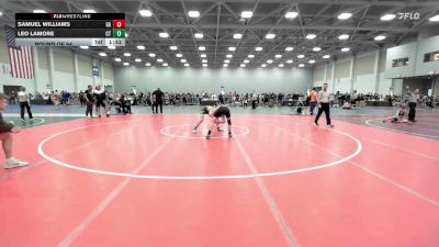 120 lbs Round Of 64 - Samuel Williams, GA vs Leo Lamore, CT