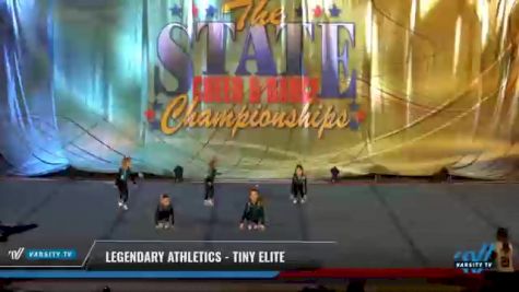 Legendary Athletics - Tiny Elite [2021 Tiny - Hip Hop Day 2] 2021 The STATE DI & DII Championships