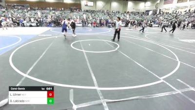 175 lbs Consolation - Logan Ulmer, No Team vs Dominic Labrado, Sierra Sabers