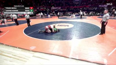 2A 157 lbs Cons. Semi - Jasper Harper, New Lenox (Providence Catholic) vs Frank Miceli, Chicago (Brother Rice)