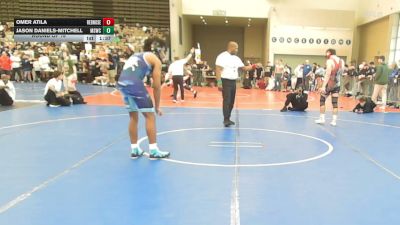 162-H lbs Round Of 16 - Omer Atila, RedNose Wrestling School vs Jason Daniels-Mitchell, Mat Sharx
