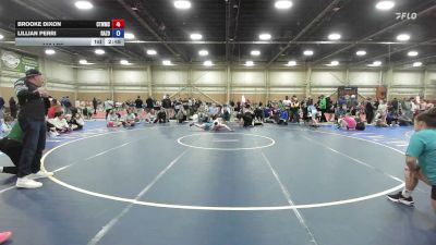 110 lbs Final - Brooke Dixon, NE Whale - GHSE vs Lillian Perri, Razor GWC - GHSE