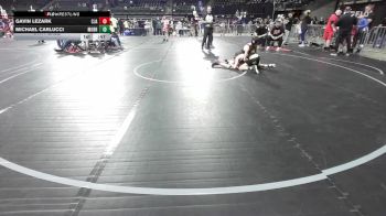 98 lbs 5th Place - Gavin Lezark, Cja vs Michael Carlucci, Morris Hills