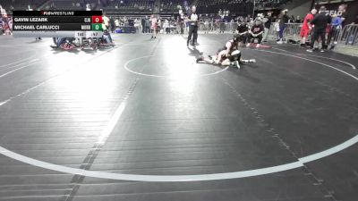 98 lbs 5th Place - Gavin Lezark, Cja vs Michael Carlucci, Morris Hills