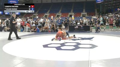120 lbs Cons. Sub-rd Of 16 - Landyn Fincher, Oregon vs Julian Zargo, New Jersey