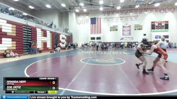 132 lbs Champ. Round 1 - Amanda Neff, Owyhee vs Zoe Ortiz, Bonneville