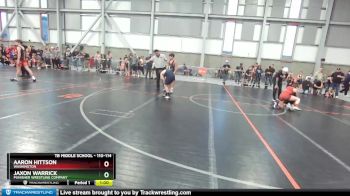 110-114 lbs Round 1 - Aaron Hittson, Washington vs Jaxon Warrick, Punisher Wrestling Company