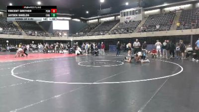 145 lbs Consi Of 8 #2 - Vincent Grether, Pennsville Township vs Jayden Shields, Chalfont