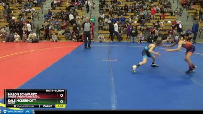 60 lbs Cons. Round 3 - Mason Schwartz, Pursuit Wrestling Minnesota vs Kale McDermott, IAWC IA