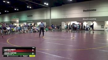 170 lbs Round 1 (6 Team) - Asa Hemsted, Iowa Gables vs Gage Root, Franklin Blue