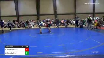 112 lbs Semifinal - Casey Snowden, Social Circle USA Takedown vs Aaron Campbell, Grizzly Wrestling Club
