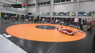 115 lbs Consi Of 4 - Maxim Gaft, Montvale vs Grayson Huss, Holtsville