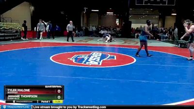 2A-190 lbs Quarterfinal - Tyler Malone, Rockmart vs Jahanie Thompson, Glenn Hills