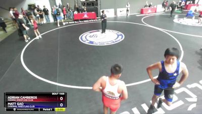 135 lbs Cons. Round 3 - Adrian Camberos, Madera Wrestling Club vs Matt Gao, Cardinal Wrestling Club