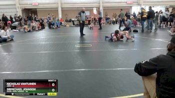 61 lbs Round 2 (6 Team) - Nicholas VanTuinen, Ares vs SirMichael Johnson, Hazel Park Vikings