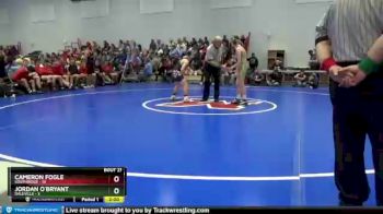 106 lbs Semis & Wb (16 Team) - Cameron Fogle, Southridge vs Jordan O`Bryant, Daleville