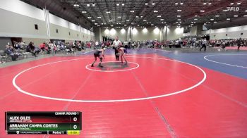 106A Champ. Round 1 - Abraham Campa Cortes, Canyon Randall vs Alex Giles, Arkansas City HS