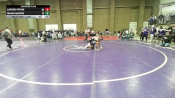 113B Semifinal - Carter Pryor, Hillsboro vs Isaiah Martin, Pine Creek