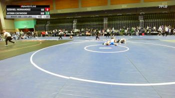 100 lbs Round Of 16 - Kinsley Steelman, Rocky Mountain vs Justice Gutierrez, Pomona