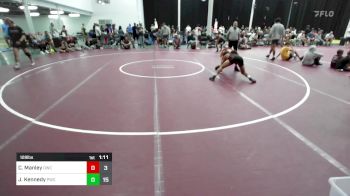 128 lbs Consi Of 4 - Christian Manley, OUTSIDERS vs Jacob Kennedy, Prime Wrestling Club Black