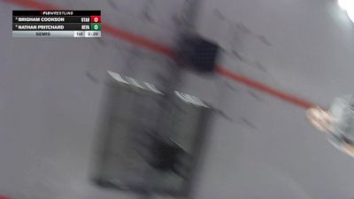 144 lbs Semis - Brigham Cookson, Utah vs Nathan Pritchard, Nevada