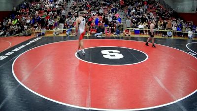 189 lbs Champ. Round 2 - Braedon Welsh, Fort Cherry Hs vs Easton Pryce, Albert Gallatin Hs