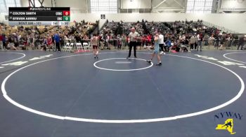 101 lbs Champ. Round 2 - Steven Abreu, GPS Wrestling Club vs Colton Smith, Canastota Raider Wrestling Club