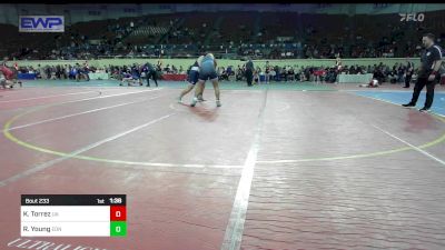 200 lbs Semifinal - Korben Torrez, Unattached Assassins vs Robert Young, Edmond North