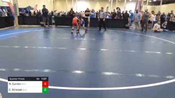 85 lbs Quarterfinal - Noah Curren, Greensburg Salem vs Cole Stroupe, Beaver C.C.