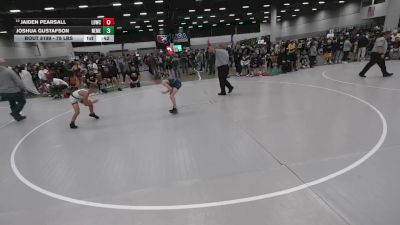 78 lbs Cons. Rd Of 16 - Jaiden Pearsall, LV Bear Wrestling Club (Spring Valley Area Youth Wrestling) vs Joshua Gustafson, New Mexico