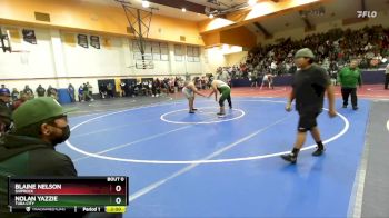 285 lbs Round 1 - Blaine Nelson, Shiprock vs Nolan Yazzie, Tuba City